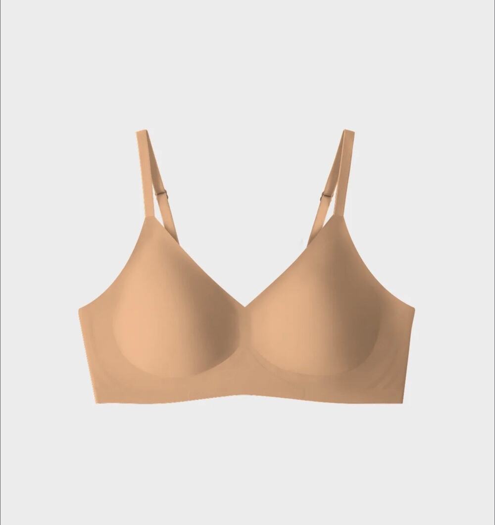 New EBY Relief Bra sun-kissed beige size large